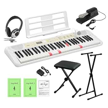 Amazon | CASIO LK-325 光ナビゲーションキーボード 61鍵盤